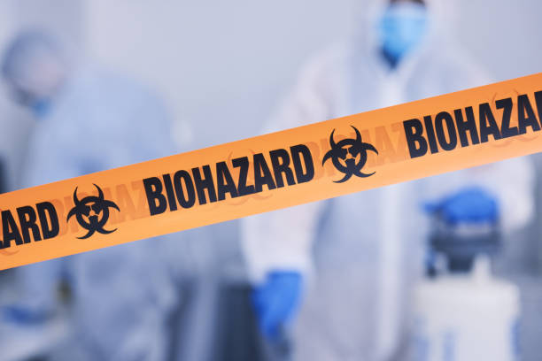 Professional Biohazard technician working in Sparrows Point, MD